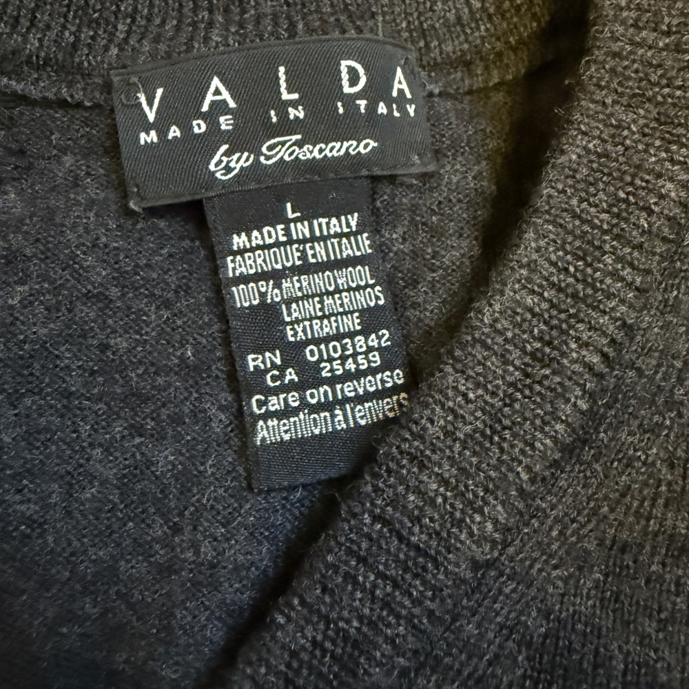 Valda Vest by Toscano Italy-Men, size L